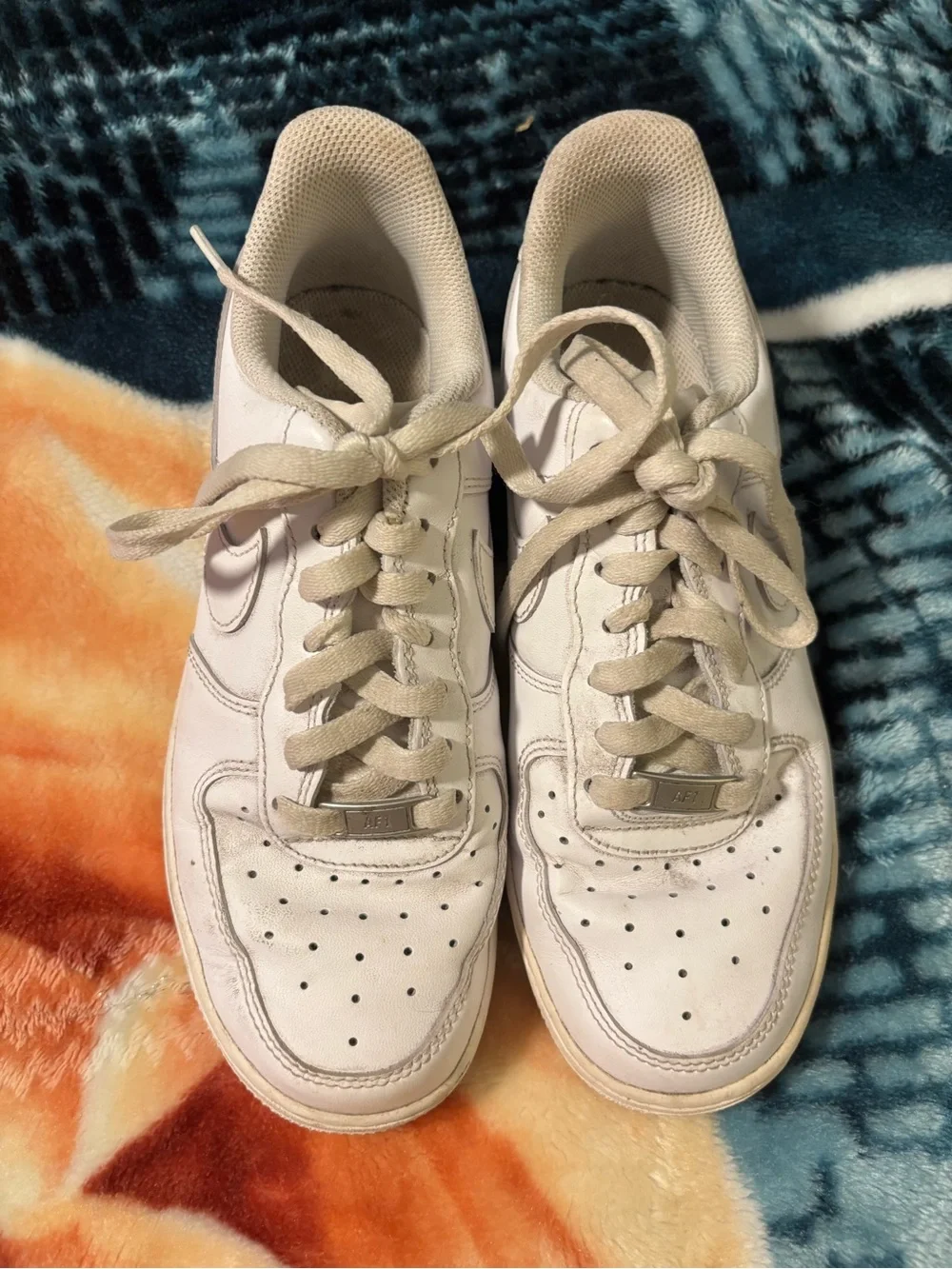 Nike Women’s White Leather Sneakers